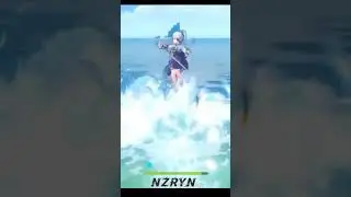 Ayaka sprinting on water?? Genshin Impact 