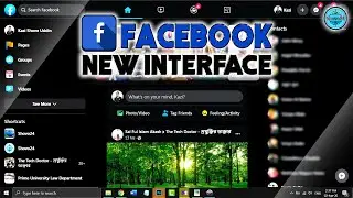 Facebook New Interface 2020 😱 Facebook Dark Mode 🔥 ফেসবুক নতুন ইন্টারফেস | ফেসবুক ডার্ক মোড #Shovo24