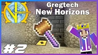 Gregtech New Horizons Ep.2 Tinkers Hammer