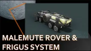 Frigus - A New Planet + Malemute Rover - KSP Mod Showcase