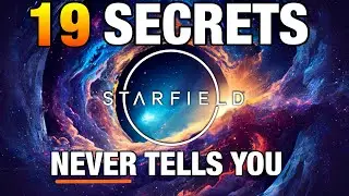 Starfield SECRET Mechanics! Hidden features they never tell you