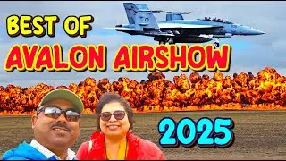 Avalon Airshow 2025: F-35 Stealth, Roulettes & The Wall of Fire! (4K) ✈️🇦🇺🔥
