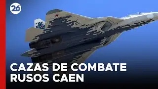 Los cazas de combate rusos caen contra la defensa ucraniana