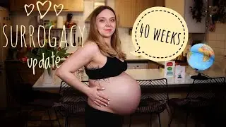 Surrogate bump update | 40 weeks pregnant | What is a sweep and when will I be induced?
