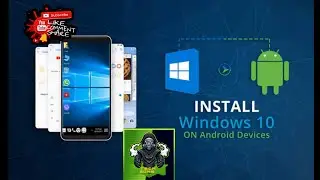 Install Windows in any ANDROID PHONE|Any version can be successfully execute|Tech Zone Official TZR