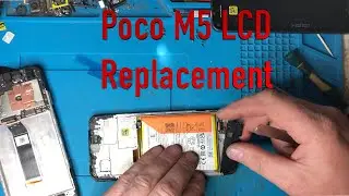 Xiaomi Poco M5 How to disassembly and Original Service Pack LCD Replacement