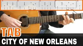 City Of New Orleans Guitar Tab