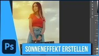 Sonneneffekt erstellen - Photoshop 2024 Tutorial Deutsch