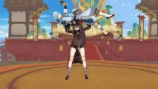 MMD Genshin Wrestling - Lantern Rite Mayhem