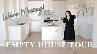 We Bought Our Dream Home! Ultimate Empty House Tour | New Construction 2024 | Justine Marie