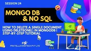 How to Delete a Single Document Using deleteOne() in MongoDB | Step-by-Step Tutorial