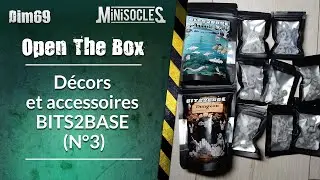 Peinture sur figurines [OPEN THE BOX] : Gamme de décors et accessoires BITS2BASE Vidéo3