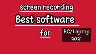 How I record my laptop screen?