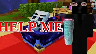 I Have A Chronic Energy Drink Problem... (The Hive Bedwars) [Bedrock]