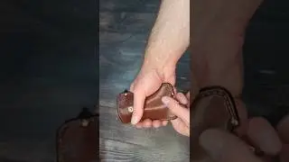ключница из кожи ручной работы #кожа #leathercraft #изготовление #handmade