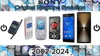 Sony (Ericsson) Original Ringtone Evolution 2002-2024 