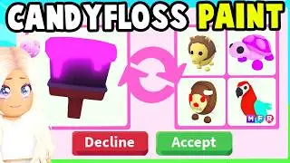 Trading PREMIUM CANDYFLOSS PAINT in Adopt Me!