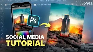 Como Fazer Manipulação de imagem para publicidade no Ps touch pelo celular | Malbec Flames