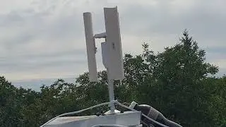Електричний генератор вітряної турбіни вертикальною віссю вітряк #wind #turbine #windmill #DIY