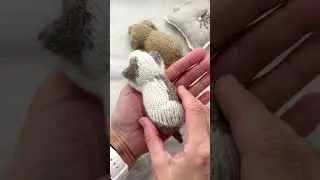 МК «Барни» - описание собачки спицами. Купить можно у меня в соцсетях KNITBYMARYNIK