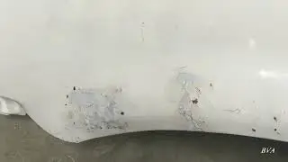 Тойота Королла восстановление крыла и зеркала...
