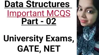 Data Structures MCQ Questions | AKTU MCQ | GATE | NET | Data Structures and Algorithms MCQ AKTU |UTU