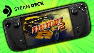 FlatOut 2 - Steam Deck Gameplay Steam OS