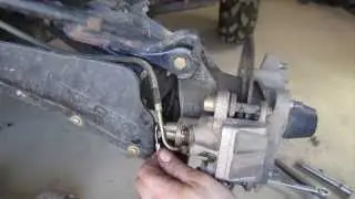 How to Bleed ATV Brakes - One Person Technique - Polaris Sportsman and Many Four Wheelers