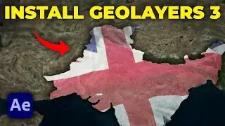 How to Install GEOLayers 3 in After Effects on Mac 2024
