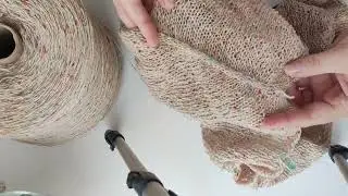 Наконец вяжу для себя! Одно из первых больших плечевых изделий. (видео снято было год назад)