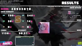 my first nomod 7star FC (7.46★)