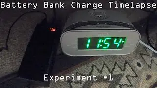 30,000 mAh Battery Bank Charge Timelapse Experiment #1