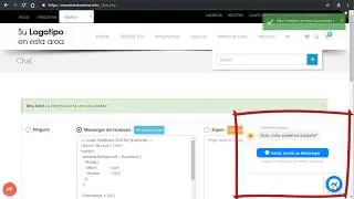 Messenger en Tienda Online