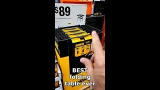 BEST Folding Table Ever? DeWalt Black Friday Sale