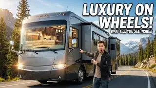 This Motorhome Is Basically a Luxury Home on Wheels! 🤯