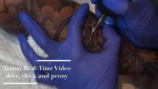 Tattoo Real-Time Video outline and pepper shading