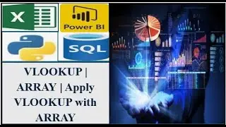 VLOOKUP with ARRAY | VLOOKUP | ARRAY | How to Apply VLOOKUP with ARRAY