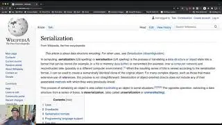 CS 124 Kotlin: What is Serialization?