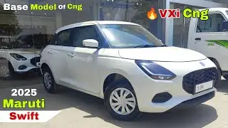 धांसू Features के साथ🔥 New Maruti Swift 2025 Vxi Cng Base Model Price & Features Review | Swift 2025