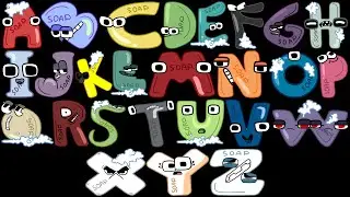 Alphabet Reverse Plush toy All Letter  BUT THEY SOAP