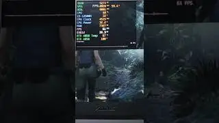 AORUS 15  RTX 4050 benchmark SOTR | Highest Graphic | RT On | DLSS Quality | FG On