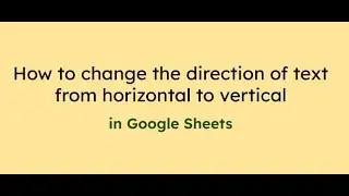 Google Sheets: Paste Special (Transposed)