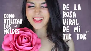 Como utilizar moldes de rosa viral, rosa viral Yess_Garden