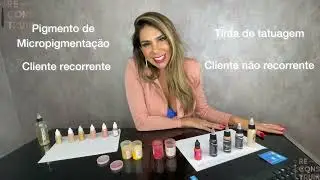 DO QUE SAO FEITAS AS TINTAS DE MICROPIGMENTACAO DE AREOLAS E ESTRIAS