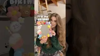 Making myself a BIRTHDAY mirror!