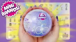 Disney Mini Brands Series 2 + Disney 100 Platinum + Foodie Mini Brands Capsule Opening