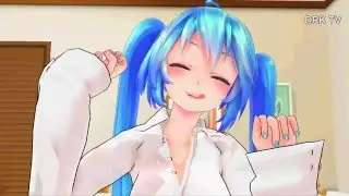MMD Giantess Vore Miku