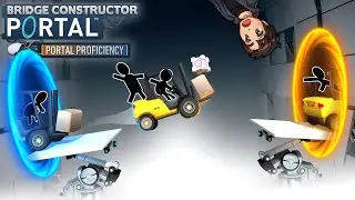 Bridge Constructor Portal: IQ тест от Габена.