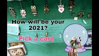 Your 2021 Yearly Prediction ☾Pick A Card☽ Tarot Reading • What's coming in 2021 for you?
