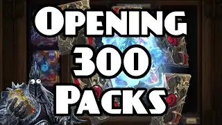 OPENING 300 March of the Lich King PACKS!!